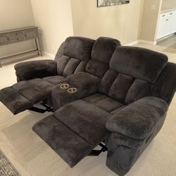 Recliner Couch Loveseat