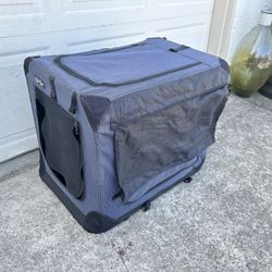 Folding Cloth Dog Crate 