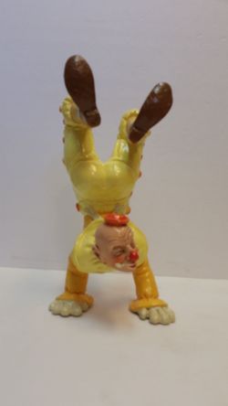 1979 Handpainted Hobo Clown Pottery By E.M. CO. Nice Condition