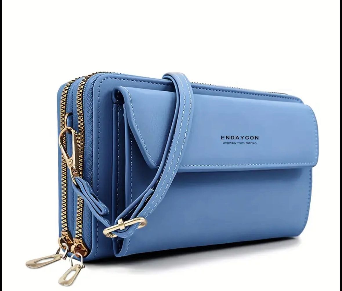 Blue Cross Body Bag