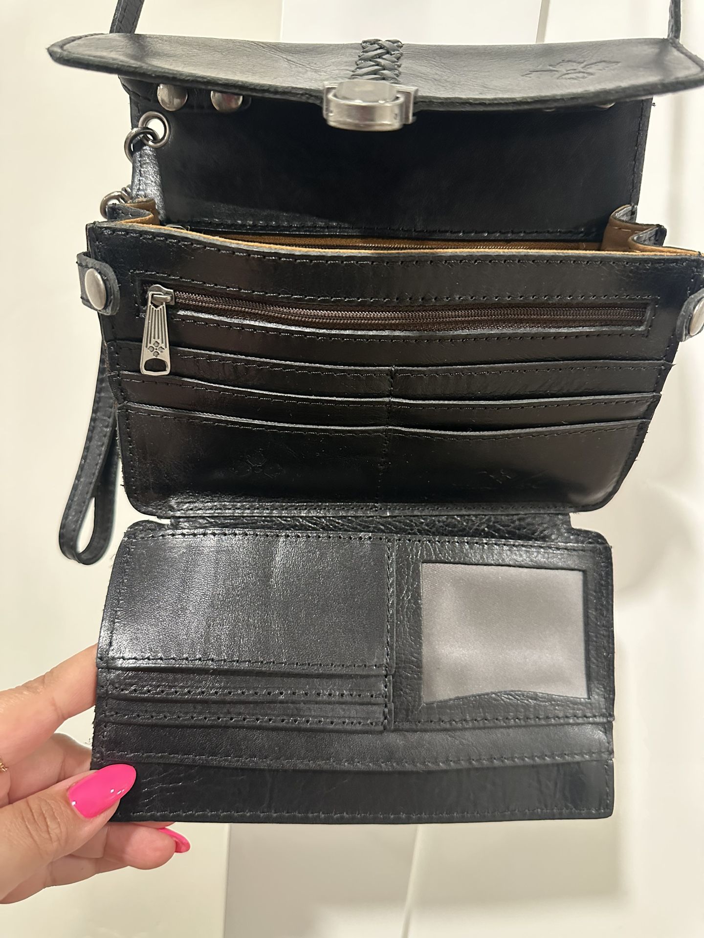 Patricia Nash Black Crossbody