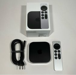 Apple TV 4K 3rd Gen. 128GB (Model A2843, Black, Wi-Fi + Ethernet)