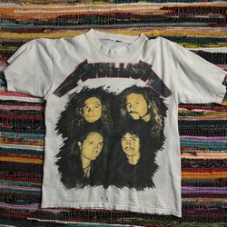Vintage 1991 Metallica Single Stitch  Size Large 
