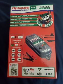 Optimate Lithium Battery Charger (See Description)