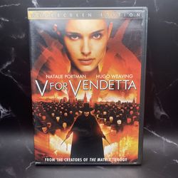 V For Vendetta Movie DVD HD Blue ray 