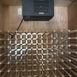 Air Controlled  Wine Holder