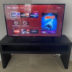 Roku TV (and TV Stand) for Sale!