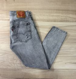 Levi’s 512 Slim Taper Jeans 33x30 – Gray Distressed