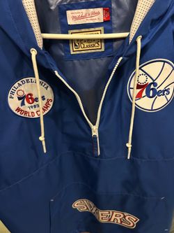 Philadelphia Sixers (76ers) Mitchell and Ness Jacket