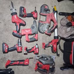 Milwaukee M18 Fuel Cordless Power Tools 