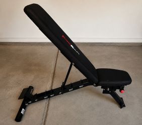 NEW Fitness Reality 1000 Super Max Adjustable Weight Bench with Leg Hold-Down Attachment