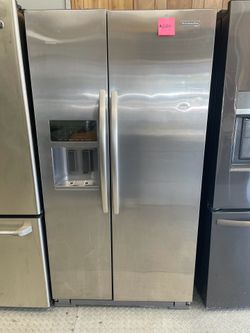 KitchenAid 36” Side  by Side Stainless Steel Refrigerator
