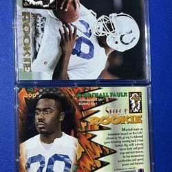 1994 select marshall faulk #200 Rookie