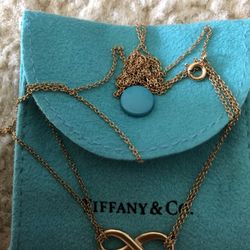 Authentic Tiffany Necklace 18k Gold