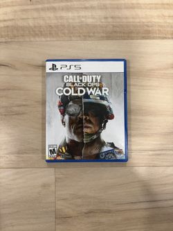 Call of Duty Black Ops Cold War – PS5 – Clean Disc w/ Case