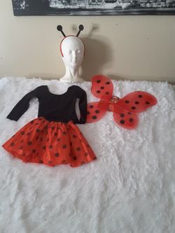 Ladybug halloween costume for girls