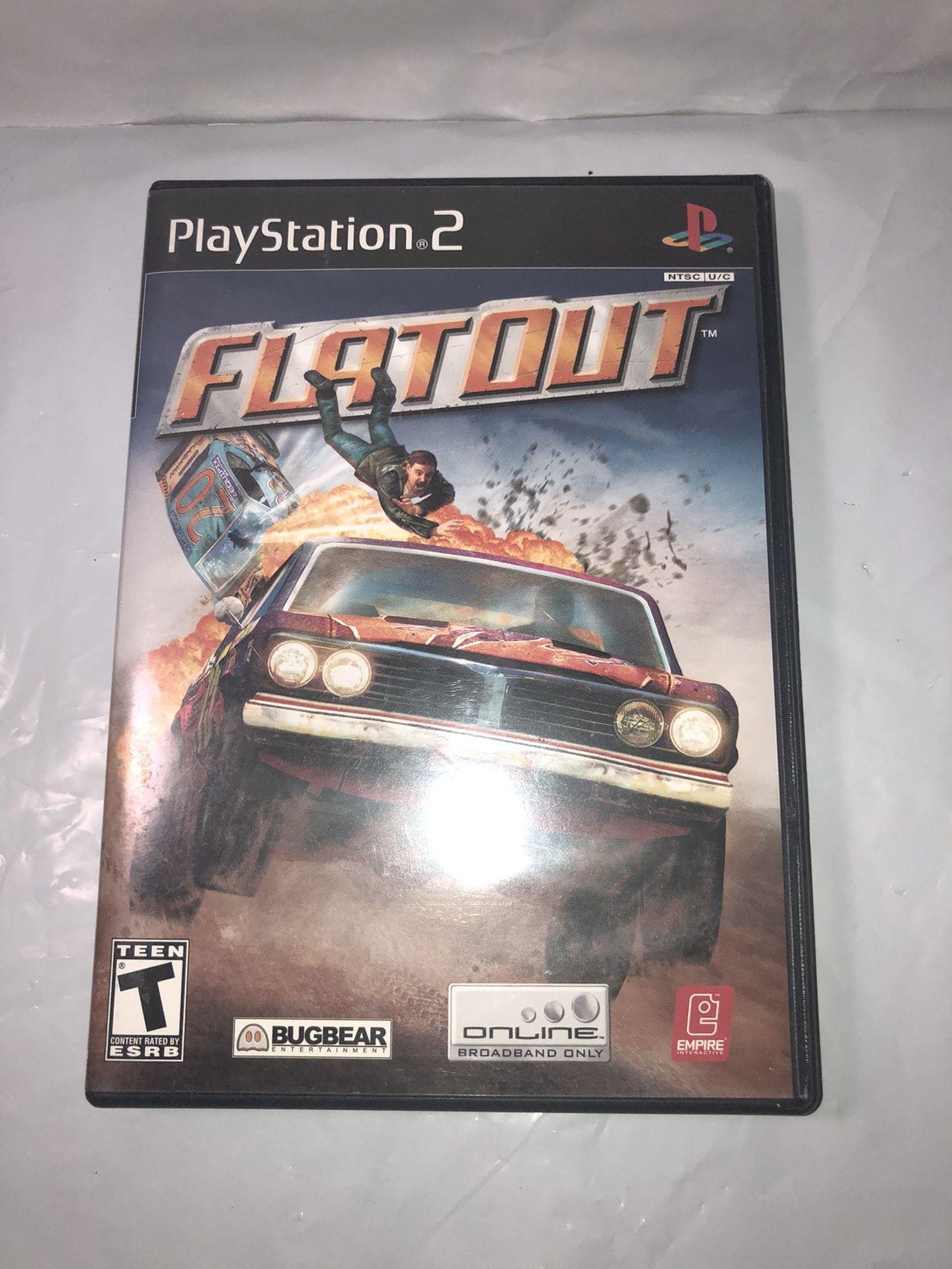 PS2 Flatout Game Tested Fast Shipping!