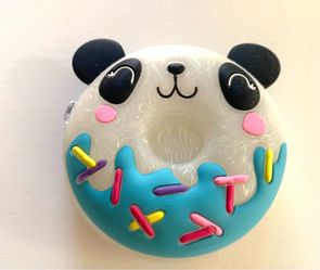 DONUT PANDA BEAR COIN PURSE