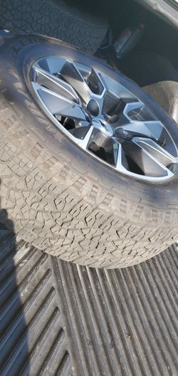 chevy wheels 20slike new