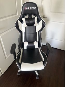 Homall Gaming Chair (White)