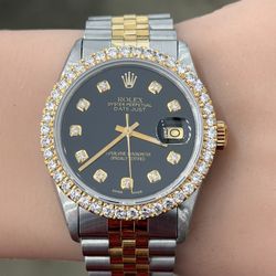 Rolex Preowned 36mm DateJust Quickset 