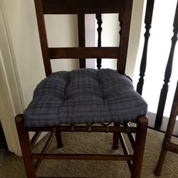 Vintage Ladderback Chairs - 2 Available 