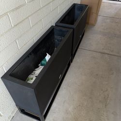 Veradek Black Planters