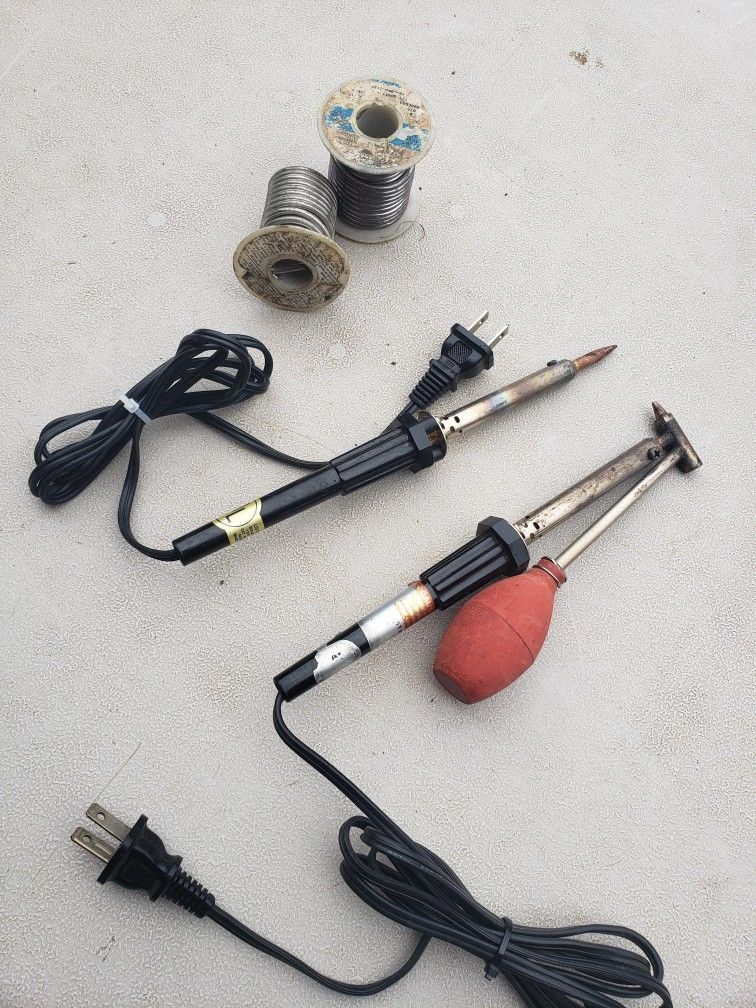 Radio Shack Soldering Iron and Desoldering Iron