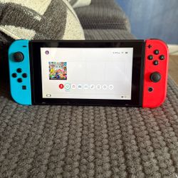 Nintendo Switch Blue And Red Joy Cons