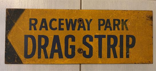 ORIGINAL RACEWAY PARK DRAG STRIP DIGN