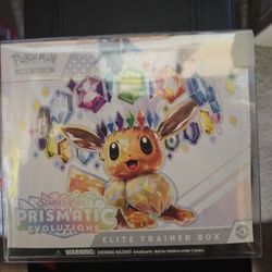 Pokemon Prismatic Evolutions Elite Trainer Box
