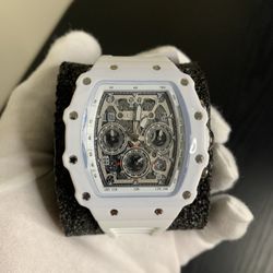 Brand New Invicta Activa Fury Men’s Watch 44.3mm – Skeleton Dial, White