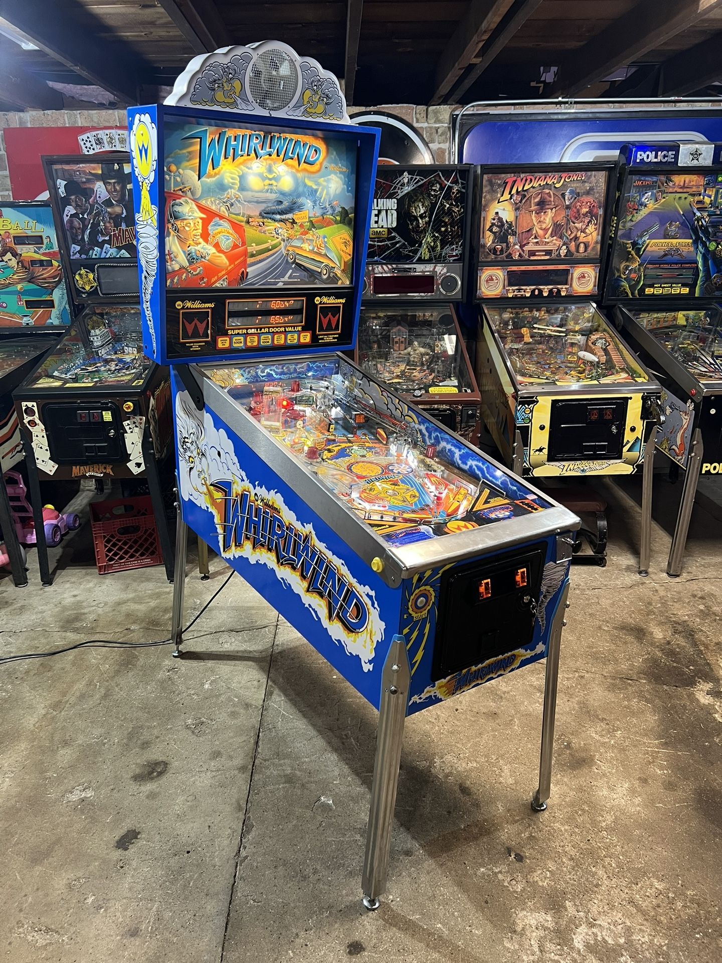 Whirlwind Pinball Machine