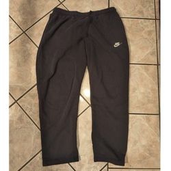 Nike Men's Black Fleece Joggers
