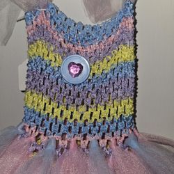 Handmade Barbie Heart Tutu Costume