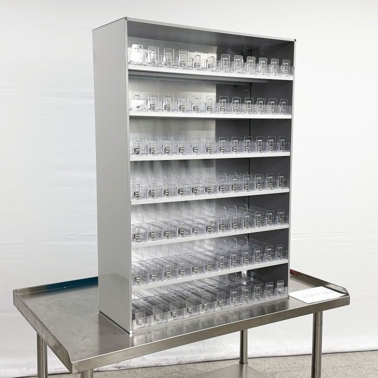 cigarette display cabinet for sale 2 FT WIDE, 6 FT HEIGHT STAND WoodMax Cigarette Display Rack 16