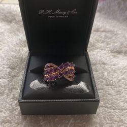14k Rose Gold Over Sliver 
