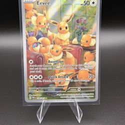 Eevee 188/167 Illustration Rare Twilight Masquerade - NM/M - Stunning Art!