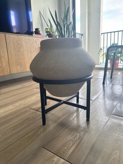 West Elm Venti Geo Planter w/ Stand