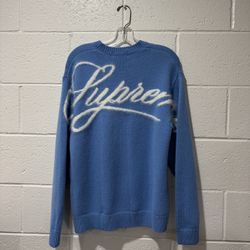 Supreme Angora Script Sweater (M)