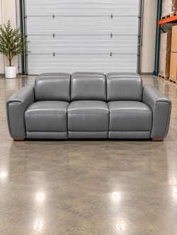 Karson Leather Power Reclining Sofa