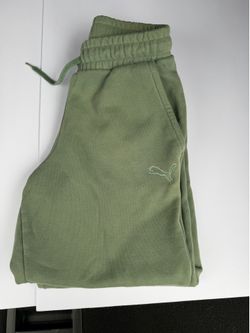 Sage Green Puma Sweatpants