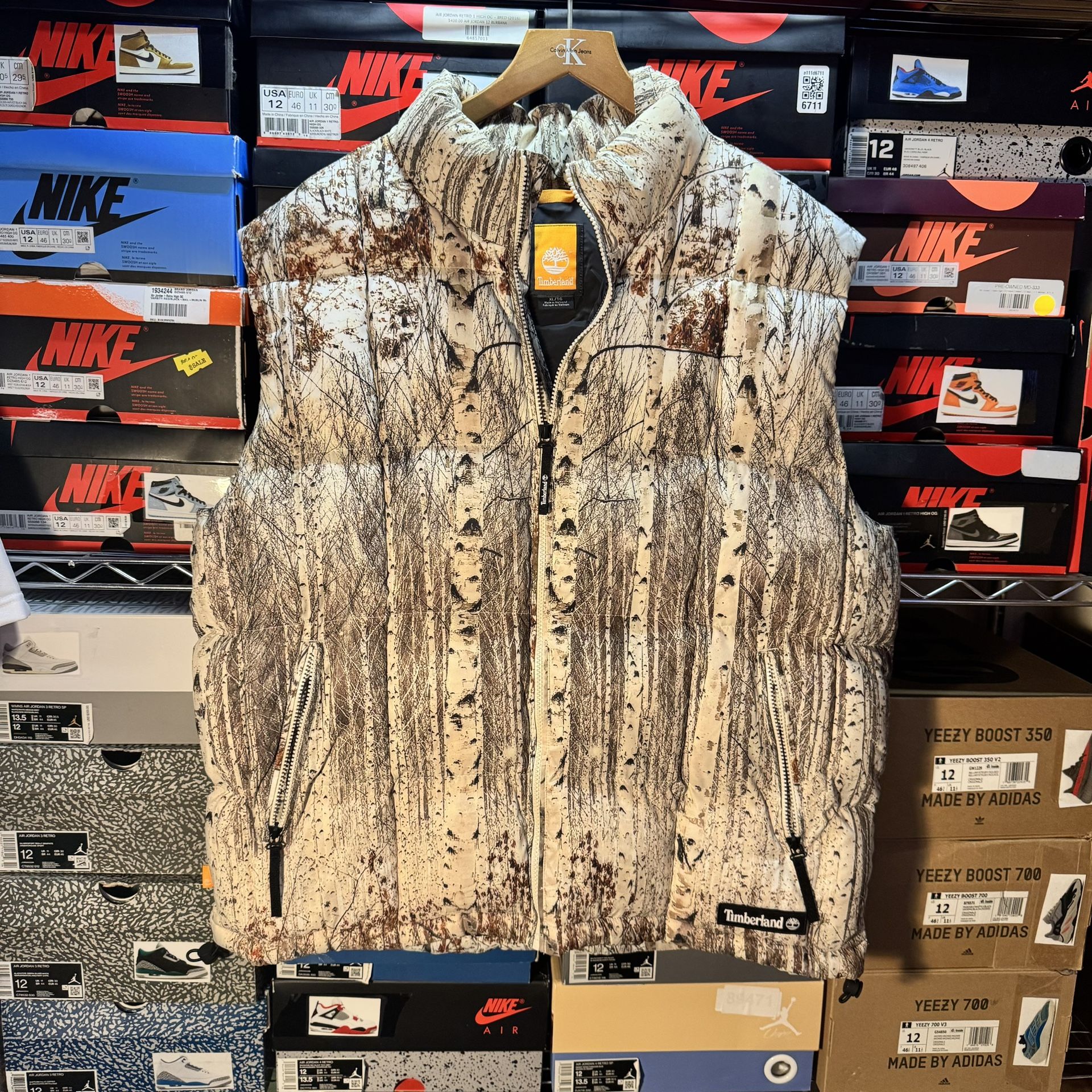 Timberland Puffer Vest Size Xl Worn Ones