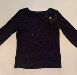 Carter’s Black Shimmer Top