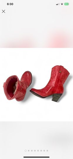 Gianni Bini Red Boots