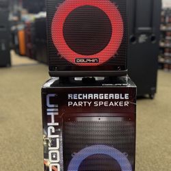 🔥LABOR DAY SPECIAL🔥 SP2100W 8" BLUETOOTH PARTY SPEAKER  WITH WIRED MICROPHONE AND REMOTE CONTROL
