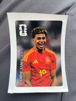 Word champion Lamine Yamal FIFA Trading Card Spain