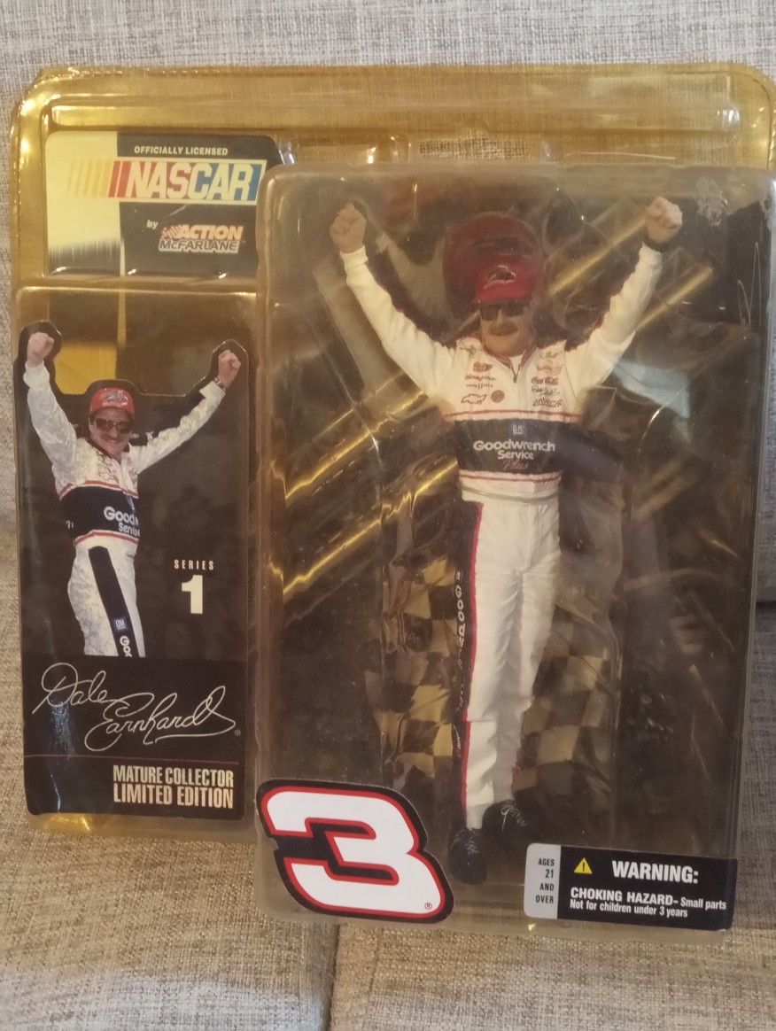 Nascar Dale Earnhardt Limited Edition Series 1 Action Figure