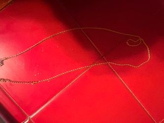 18k rope chain
