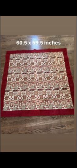 Boho Ethnic Sofa Cover or Kilim Rug